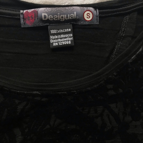 Desigual Long Sleeve Ts Chapin Shirt - Picture 13 of 14